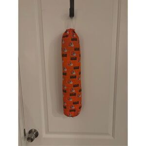 Handmade Plastic Bag Holder- Cleveland Browns-Helmets